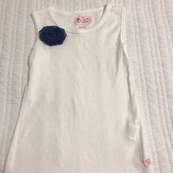 Ruffle Butts Tank - 4T - Like New - Picture 1 of 2